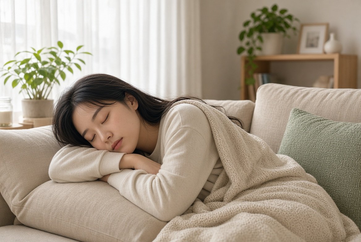 낮잠 자는 모습