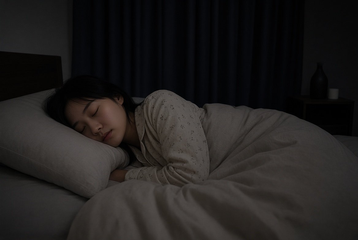 편안하게 잠든 모습